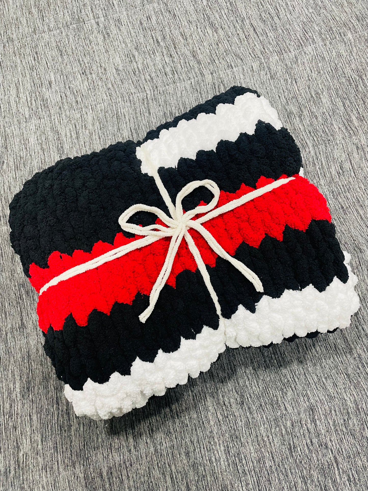 Red Line Throw Blanket
